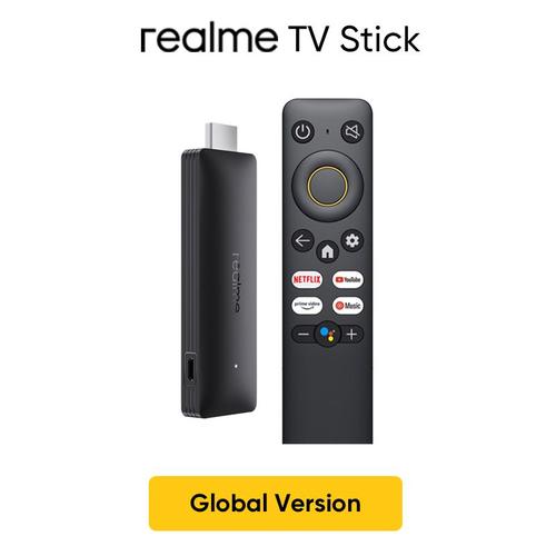 Emballage standard - Smart Google TV Stick, télécommande vocale, Android TV Stick, Google Assistant, Netflix, Dnomecast TV Box, version globale, 4K