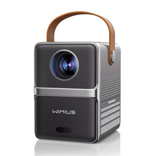 Wimius P61 - Wimius-Projecteur de théâtre portable P61, 8000lumens, WiFi 5G, Bluetooth, prise en charge Full HD, écran 1080P, home cinéma