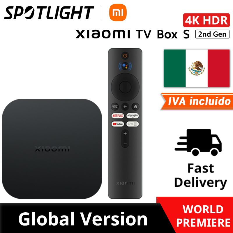 Mx rapide - Xiaomi-Mi Smart TV Box S 2nd Isabel, version glo...