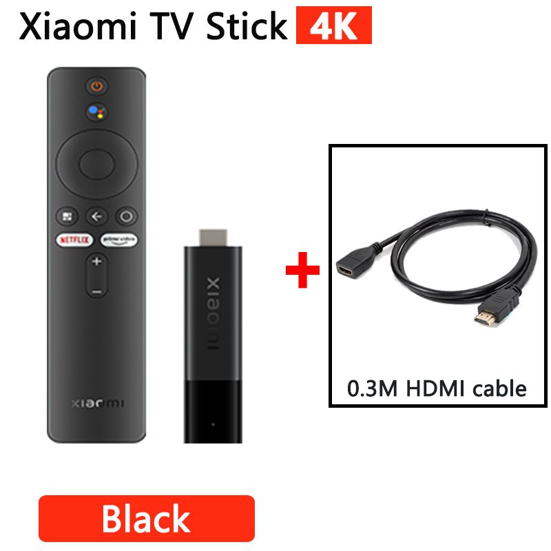 Cble HDMI 4K N - Xiaomi-Mi TV Stick, 4K, Android 11, HDR, F...