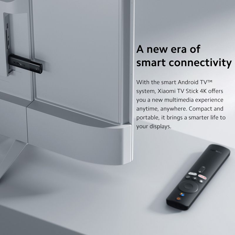 Chargeur de l'UE - Xiaomi-Mi TV Stick, 4K, Android 11.0, Por... - 4