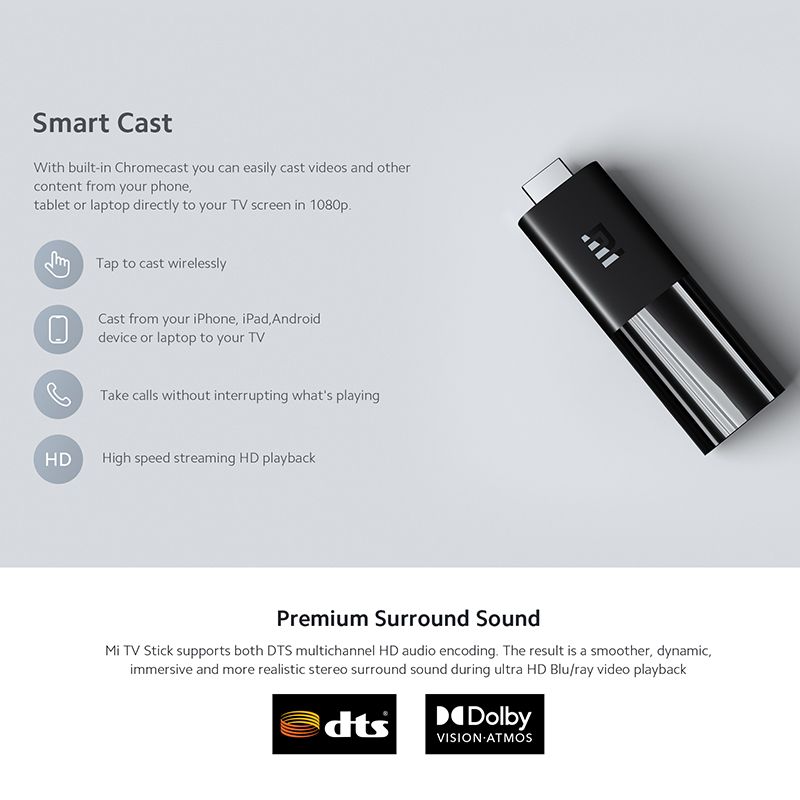 Mi TV Stick 4K - Xiaomi-Mi TV Stick, Android TV 9.0, Faades... - 5