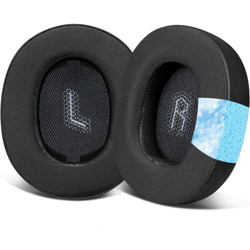 Gel de Refroidissement Mousse Coussin Coussinets pour JBL E55BT(E55 BT) Casque,Coussinets avec de la Mousse d’Isolation du Bruit