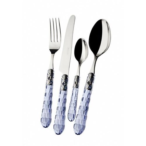Modèle Bohemia De 24 Pièces, Bleu Transparent, Casa Bugatti