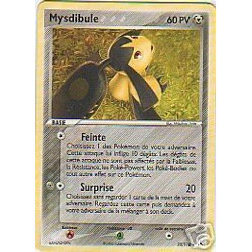 Pokemon, Mysdibule - Rare - 23/110 - Fantomes Holon