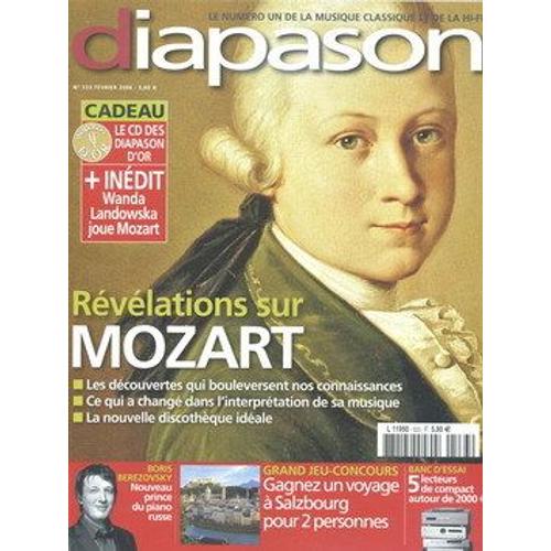 Diapason  N° 533 : Révélations Sur Mozart
