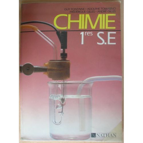 Chimie 1res S E,