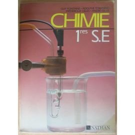 Chimie 1res S E,