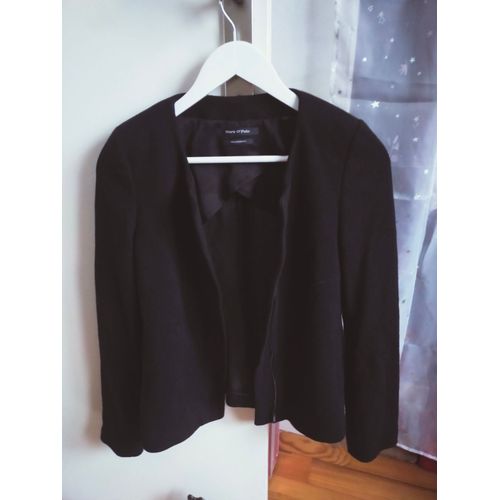 Blazer / Veste De Tailleur Marc O’Polo Noire En Laine 34 Tbe