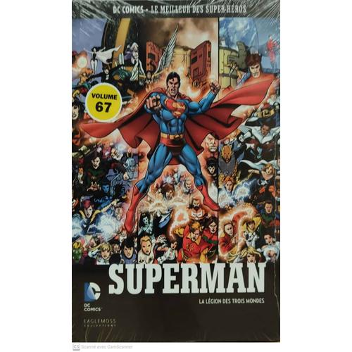 Bd Dc Comics Le Meilleur Des Super Héros Numéro 67 Superman La Légion Des Trois Mondes Eaglemoss 