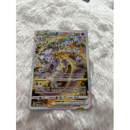 Carte Pokémon Mewtwovstar
