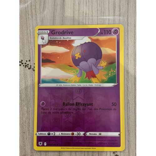 Carte Pokémon Grodrive-064/189-Reverse-Astres Radieux