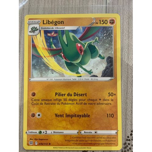 Carte Pokémon Libégon-076/172-Stars Étincelantes