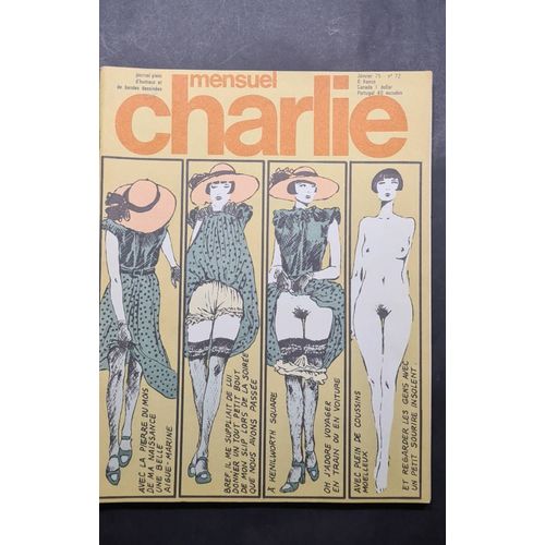 Mensuel Charlie N°72 Janvier 75