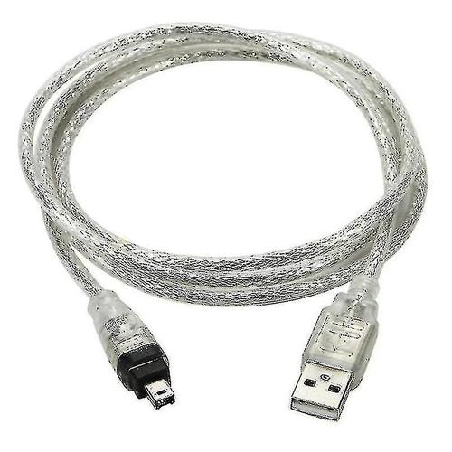Cable adaptateur Usb male vers Firewire Ieee 1394 4 broches Ilink 1394 pour Sony 9