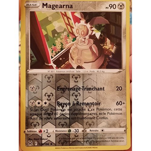 Magearna Reverse - Pokémon - Set Origine Perdue - 128/196 - Eb11 - Française