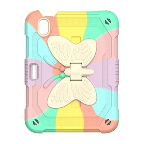 Compatible avec Ipad Ipad Mini 6 2021 avec b¿¿quille porte-crayon ailes de papillon, couleur or rose color¿¿ dur et robuste