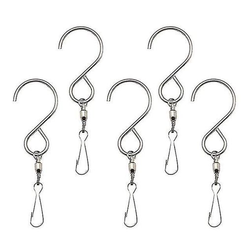 Carillons ¿¿oliens ¿¿ crochets pivotants en S, d¿¿coration de jardin