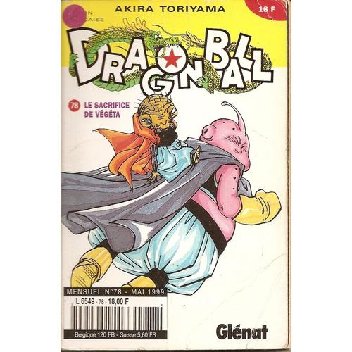 Dragon Ball N° 78, Le Sacrifice De Végéta