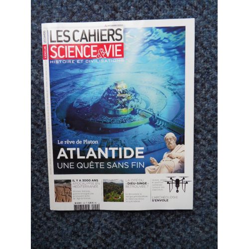 Les Cahiers De Science Et Vie N°159 De Février 2016-Le Rêve De Platon Atlantide Une Quête Sans Fin