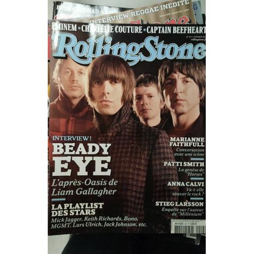 Rolling Stone 29 Février 2011 Beady Eye Liam Gallagher Eminem...