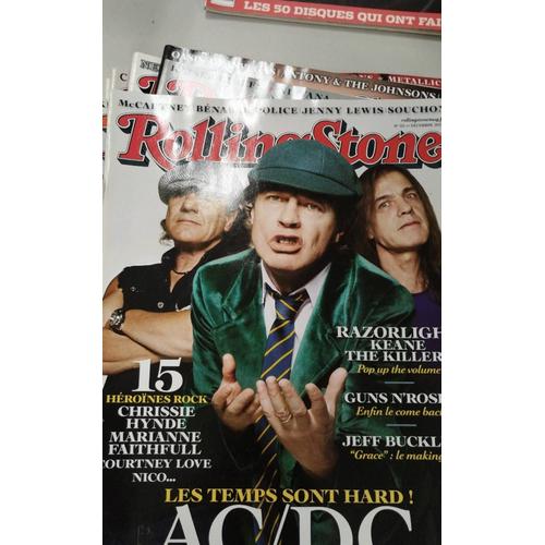 Rolling Stone No5 Décembre 2008 Ac/Dc Gun'nroses...