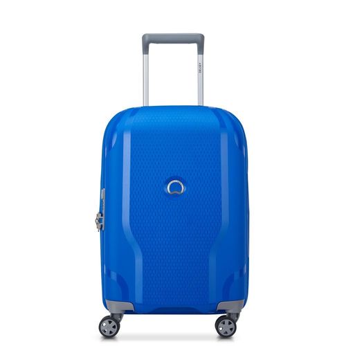 DELSEY PARIS - CLAVEL - Valise cabine rigide 55x35x25 cm - 39 L - S - Bleu klein