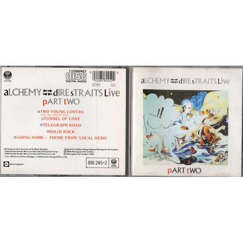 Dire Straits Alchemy Live Part Two Cd