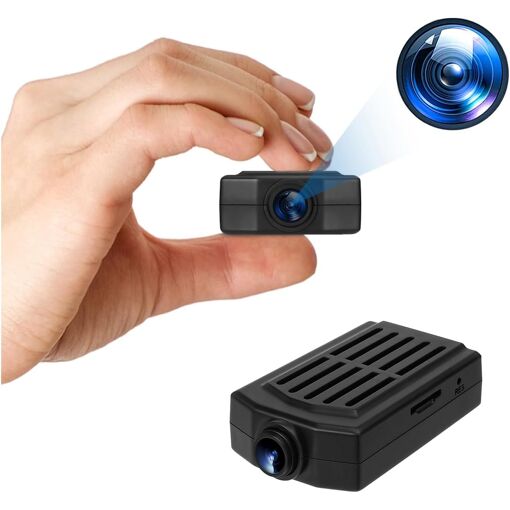 Mini Caméra Espion, Camera Discrete 1080P avec Enregistrement Vidéo...
