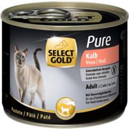 Select Gold Pure Adult Paté Veau 6x200 G