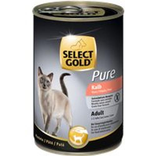 Select Gold Pure Adult Paté Veau 6x400 G