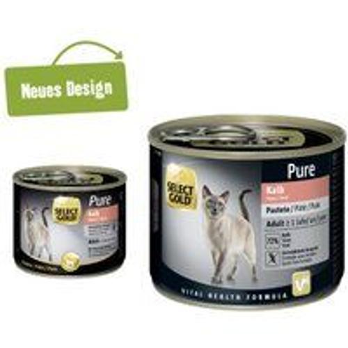 Select Gold Pure Adult Paté Veau 12x200 G