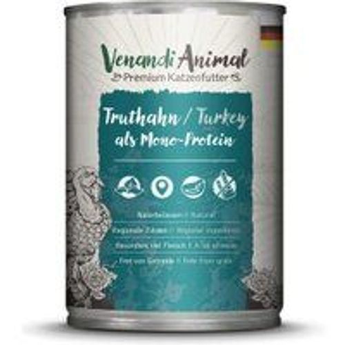Venandi Animal Mono-Protéine 6x400 G Dinde