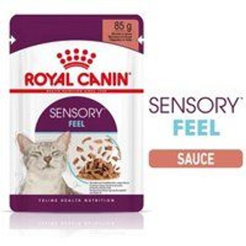 Royal Canin Sensory Feel En Sauce Pour Chats Difficiles 12x85g