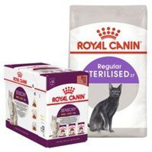 Royal Canin Stérilisé 37 Croquettes Chat 10kg + Multipack For Free