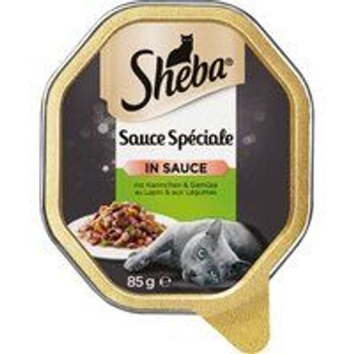 Sheba Sauce Spéciale 22 X 85 G Au Lapin Et Aux Légumes, En Sauce