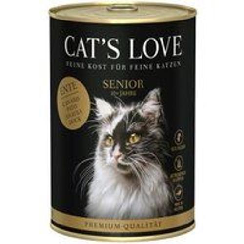 Cat's Love Cat¿S Love Senior Canard 6 X 400 G