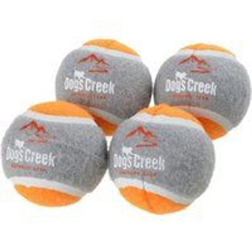 Dogs Creek Balles De Tennis Ibex , Lot De 4 Orange