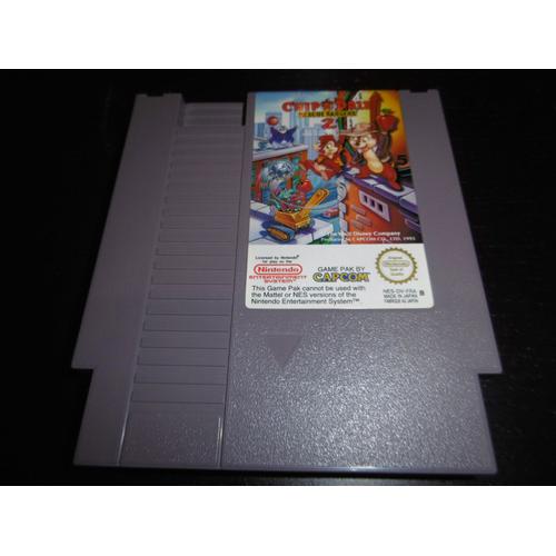 Un Jeu Nintendo Nes Chip N Dale Rescue Rangers 2 Tres Bon État