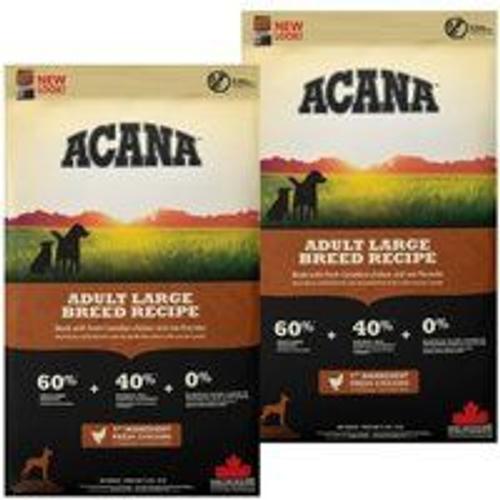 Acana Croquettes Chien Adulte Large Breed 2x11,4 Kg