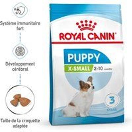 Royal Canin X-Small Chiot Croquettes Chien 2x3 Kg