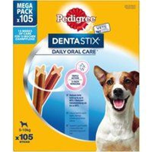Pedigree Dentastix Daily Oral Care Megapack 105pcs Pour Les Petits Chiens
