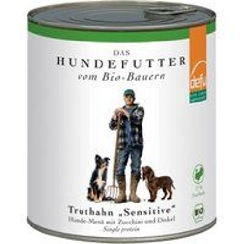 Defu Menu Pour Chien Sensitive 6 X 820 G Dinde