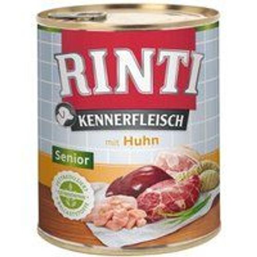 Rinti Kennerfleisch Senior Poulet 12x800 G