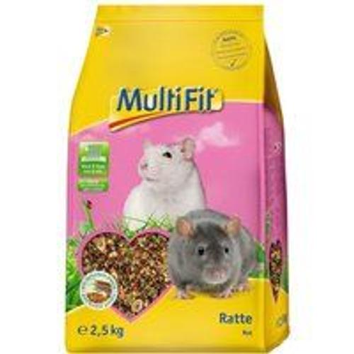 Multifit Nourriture Pour Rongeurs Pour Rats 2,5 Kg