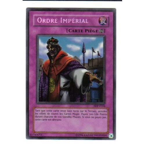 Yu-Gi-Oh!  - Ordre Imperial- Sdp-Foil