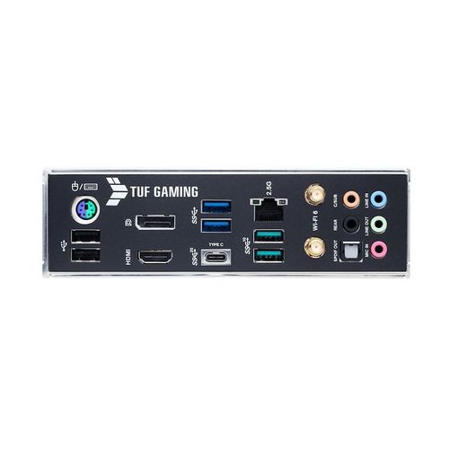 ASUS TUF GAMING Z590-PLUS WIFI - Carte-mère - ATX - Socket LGA1200 - Z590 Chipset - USB-C Gen1, USB 3.2 Gen 1, USB 3.2 Gen 2, USB-C Gen 2x2 - 2.5 Gigabit LAN, Wi-Fi 6, Bluetooth - carte graphique...