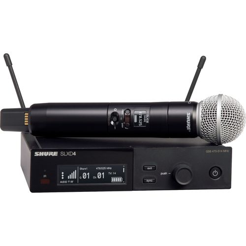 Shure SLXD24/SM58-G59 système micro main sans fil (470 - 514 MHz)