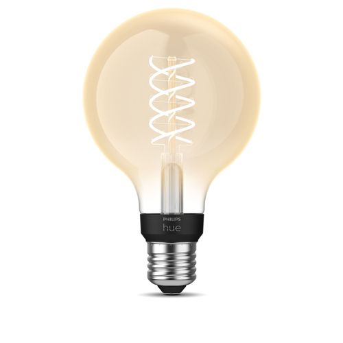 Ampoule Led Connectée Philips Hue Globe G93 E27 Ip20 580lm 7 2w Blanc Doux