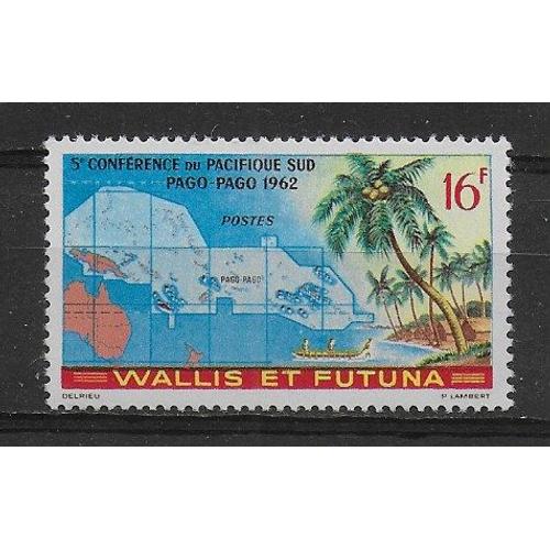 Wallis Et Futuna 1962 : 5è Conférence Du Pacifique-Sud, À Pago-Pago : Timbre À 16 F. Neuf **